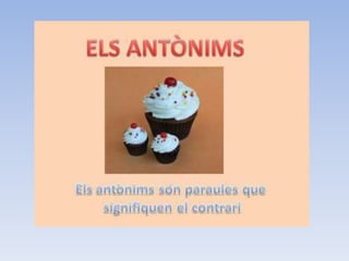 Els antònims