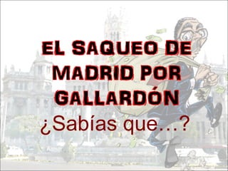 ¿Sabías que…? 