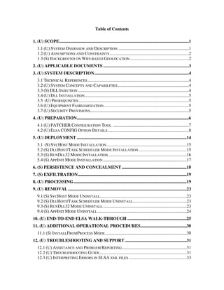 Elsa Instruments Requirements Elsa user manual | PDF