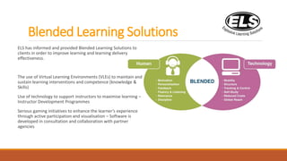ELS Capability Presentation | PPTX