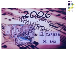 Els carrers de Torrelles de Foix