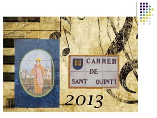 Els carrers de Torrelles de Foix