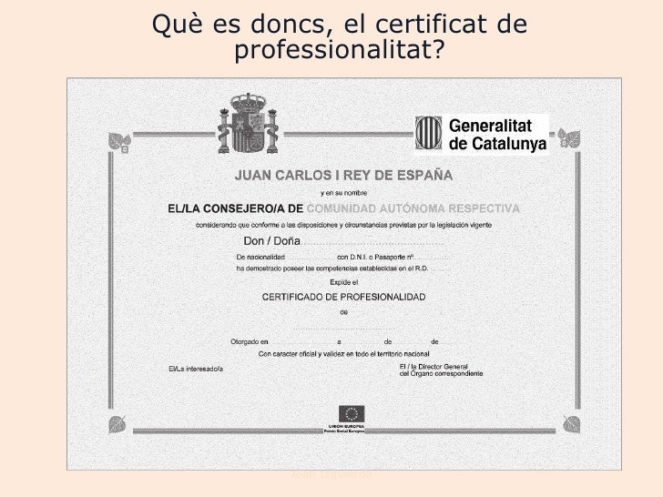certificats