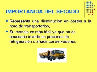 El Secado De Los Alimentos[1][1] | PPT