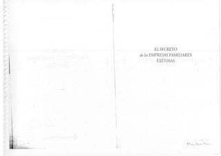 El secreto de las empresas familiares exitosas - Dodero | PDF