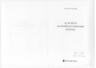 El secreto de las empresas familiares exitosas - Dodero | PDF