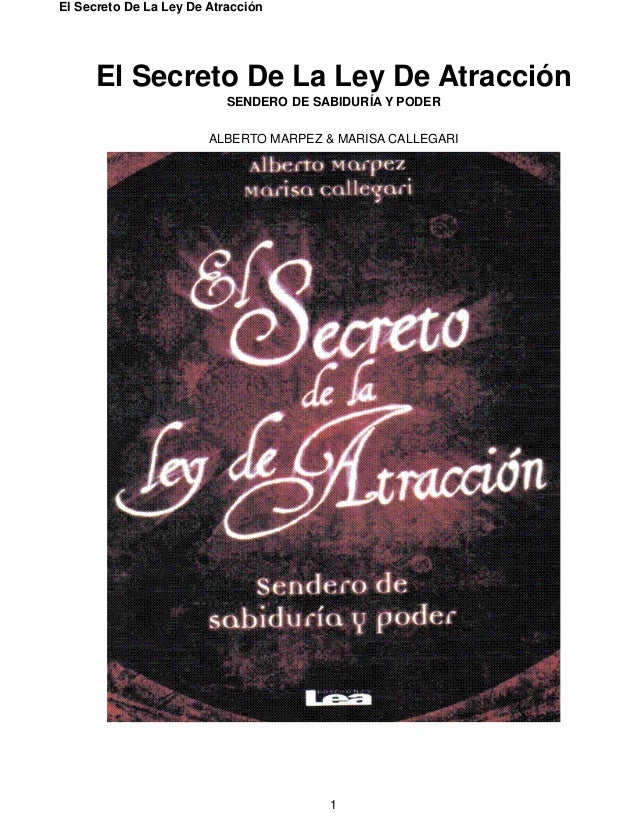 Click el Secreto La Ley De La Atraccin Pdf - Pdf Document