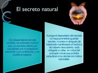 El secreto natural  