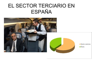 EL SECTOR TERCIARIO EN
       ESPAÑA
 
