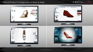 18© 2018 ELSE Corp S.r.l.
Virtual Product Configurator, In Store & Web
 