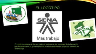 EL LOGOTIPO 
El logotipo muestra de forma gráfica la síntesis de los enfoques de la formación 
que impartimos en la que el individuo es el responsable de su propio proceso de 
aprendizaje. 
 