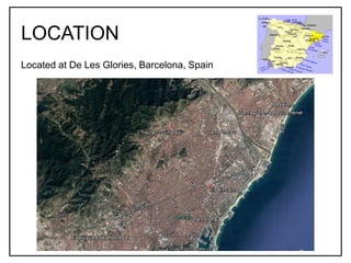 LOCATION
Located at De Les Glories, Barcelona, Spain
 