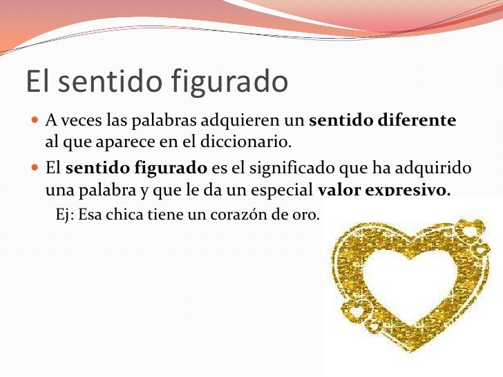 El sentido figurado