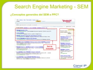 Search Engine Marketing - SEM ¿Conceptos generales del SEM o PPC? 