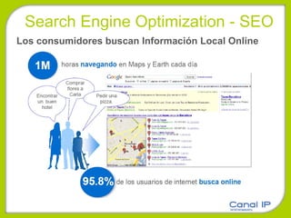 Los consumidores buscan Información Local Online Search Engine Optimization - SEO 