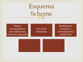 Esquema
                      Scheme
                        
      Somos                         Realizamos
  consumidor...