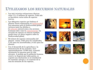 El ser humano en los ecosistemas | PPTX