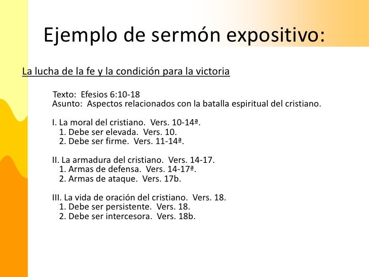 SERMÓN TEXTUAL | Sermón | Biblia