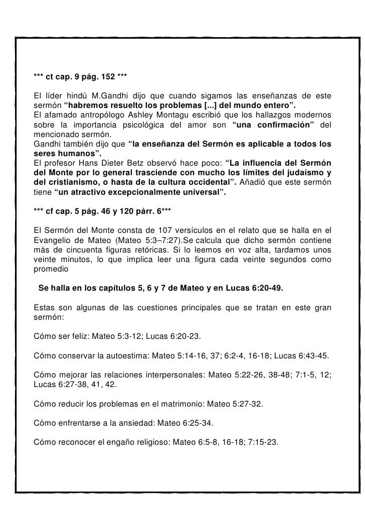 Recopilatorio El Sermon Del Monte