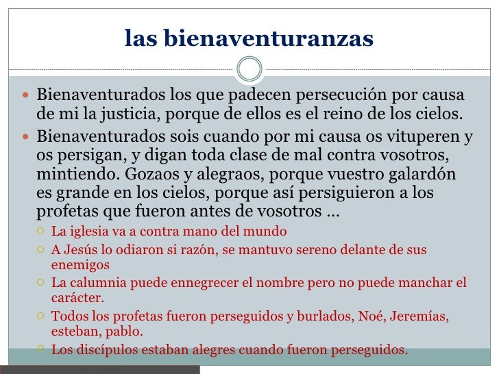 el sermon del monte