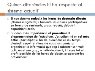 Els Estudis Universitaris