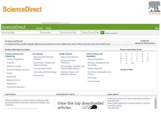 ScienceDirect
 