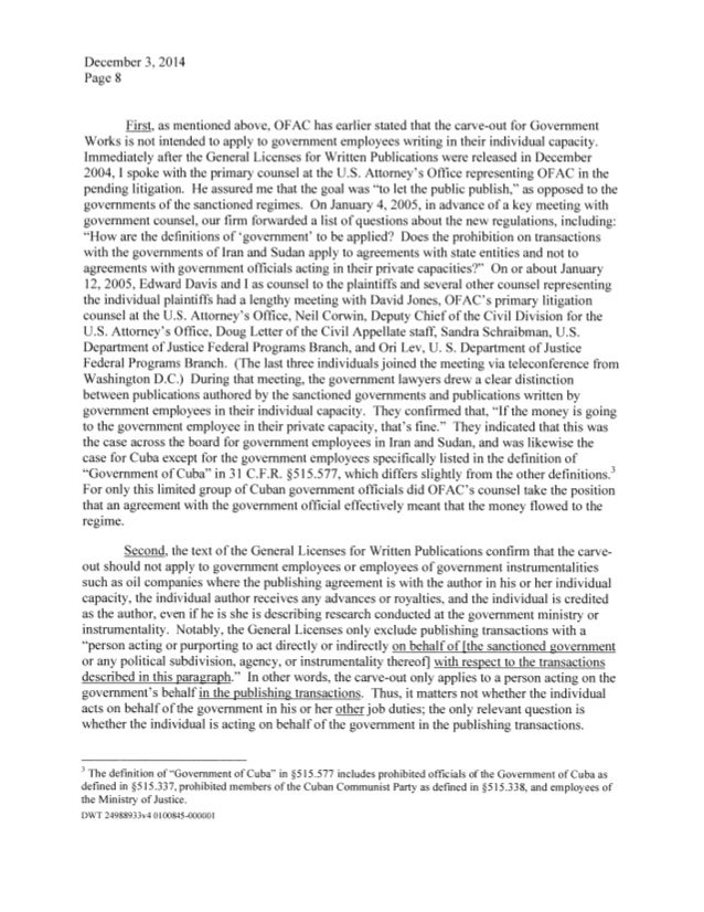 Elsevier Letter To Ofac December Dwt V Oi Healthcare Essay Topics also Research Essay Proposal Sample Into The Wild Essay Thesis