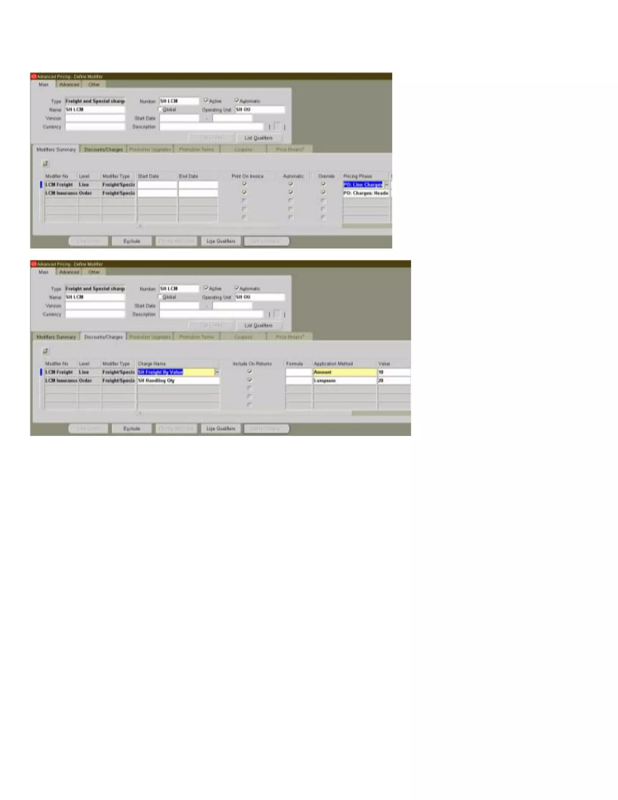 How to configure LCM After receiving