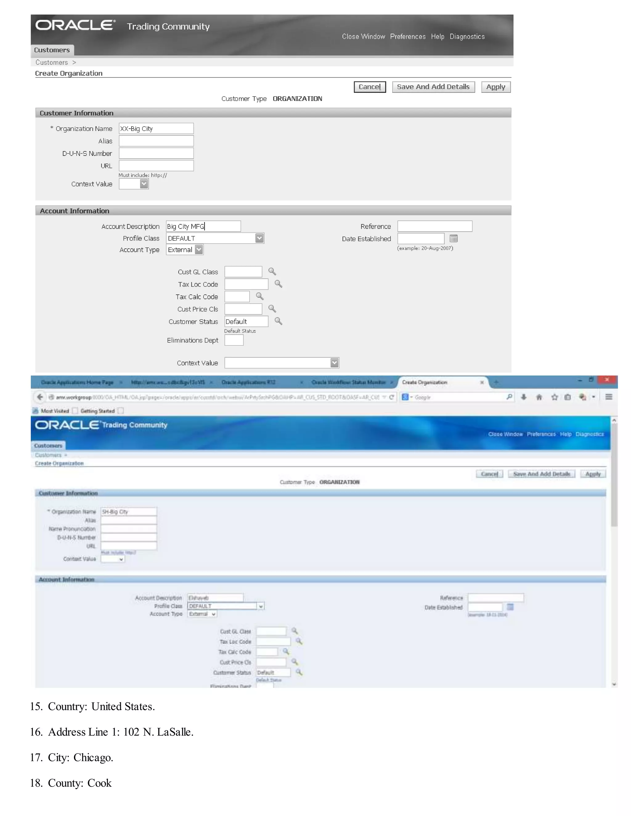 5. In the Start Date field, enter the date that you want the role to start.
6. In the End Date field, enter the date that you want the role to end. If you do not want the role to end, leave the field blan k.
Once the grant is saved,only the end date can be updated.However, the date cannot be updated once it has expired.
7. Save your work to activate the role.
 