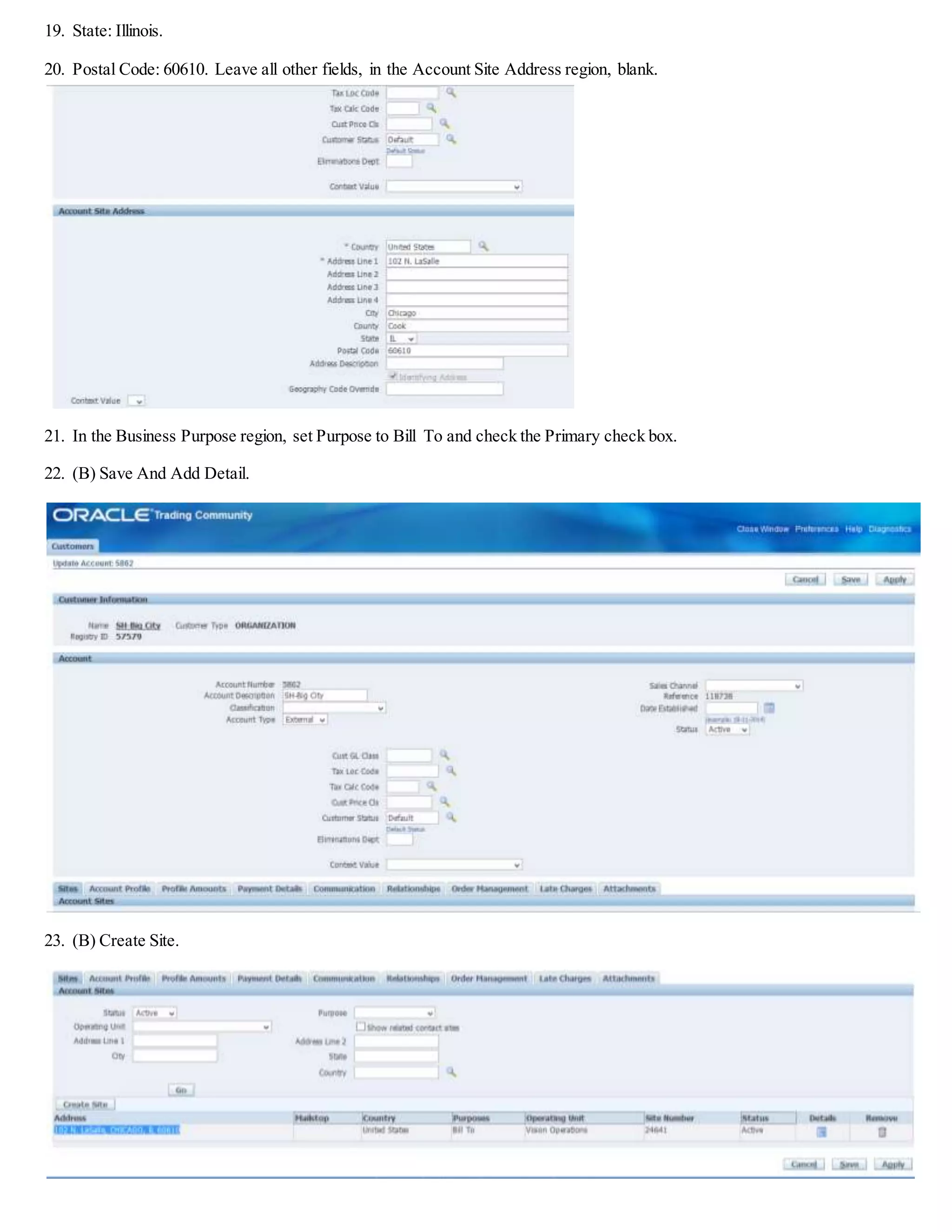 Guided Demonstration – Shipping Transactions Form
Responsibility: Order ManagementSuper User, Vision Operations (USA)
Querying using Query Manager
1. (N) Shipping > Transactions
2. Search for region
Lines (B) - Select
3. (T) Lines
Line Status: Not Shipped
4. Saved Query region
Name: SH-Notshipped
Description: Not Shipped Lines
Saved Query?:Select. This makes the query public to all users
5. (B) Find. All lines which are not shipped are displayed in the Shipping Transaction Form
Shipping TransactionForm
9. Click on the Vertical Splitter on the left of the Shipping Transaction Form to view the Query details.
10. Click on the Vertical Splitter on the right of the Shipping Transaction Form to view the Packing Calculator.
 