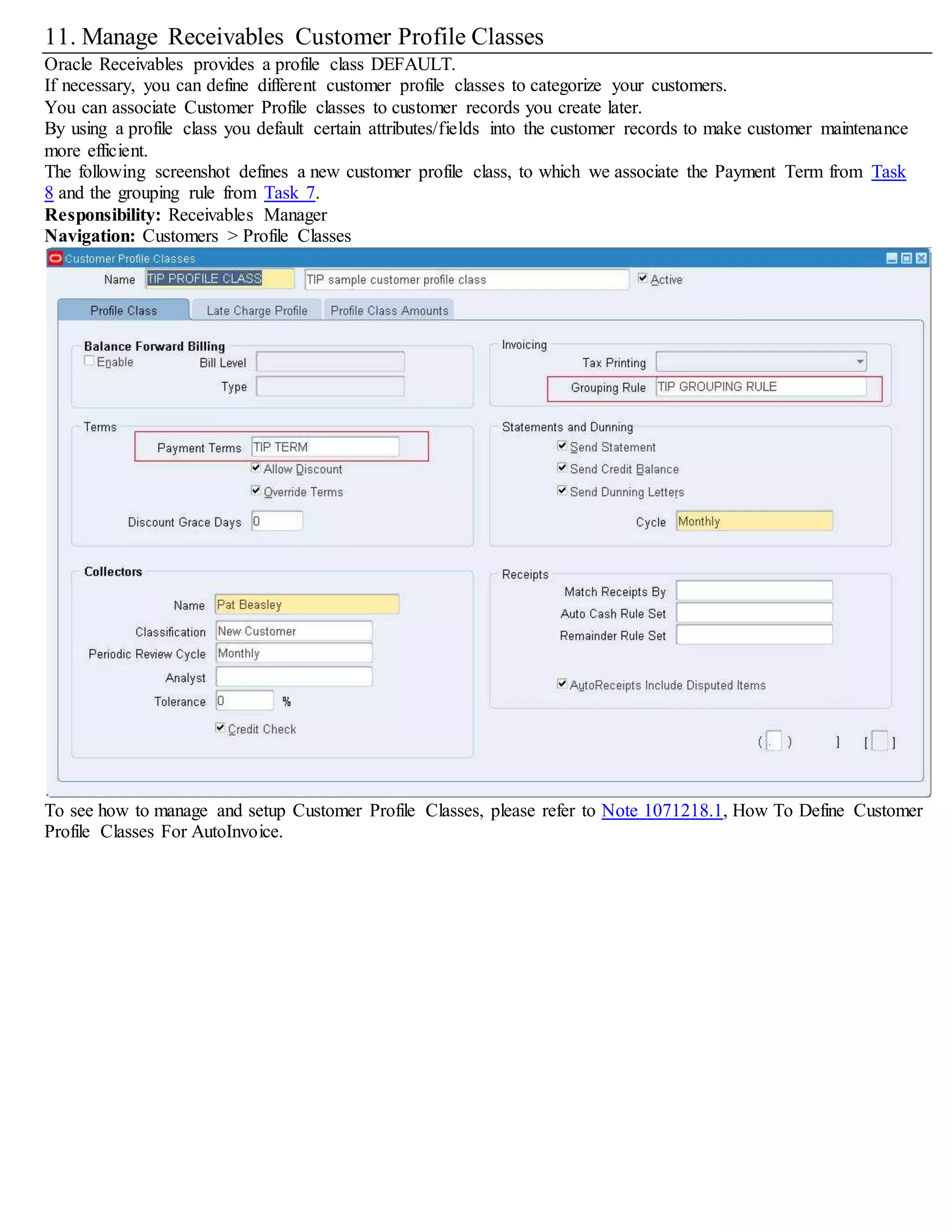 Notice in the screenshot below, we change the country to Canada and the "Province" field is now displayed.
d. Enter an Alternate Name
Enter an Alternate Name for this address (optional). This field is used in some reports. See step 1a for more information.
The 'Alternate Address Name' is not rendered by default in Release 12. Users can use Forms Personalization to personalize the
address block by setting the Render flag to True for Alternate Address Name field. See Bug BUG:8571973
e. Enter a remit-to Address
Note: The release 12 Receivables Implementation Guide incorrectly refers to an obsolete PostalCode field on the Receivables
System Options. This setup is no longer used in Release 12. Internal Documentation Bug 9715200 will correct this in a future
version of the manual.
Verify that your Remit-To address is associated with the proper Operating Unit
Once you have completed the address,select "Apply"
 