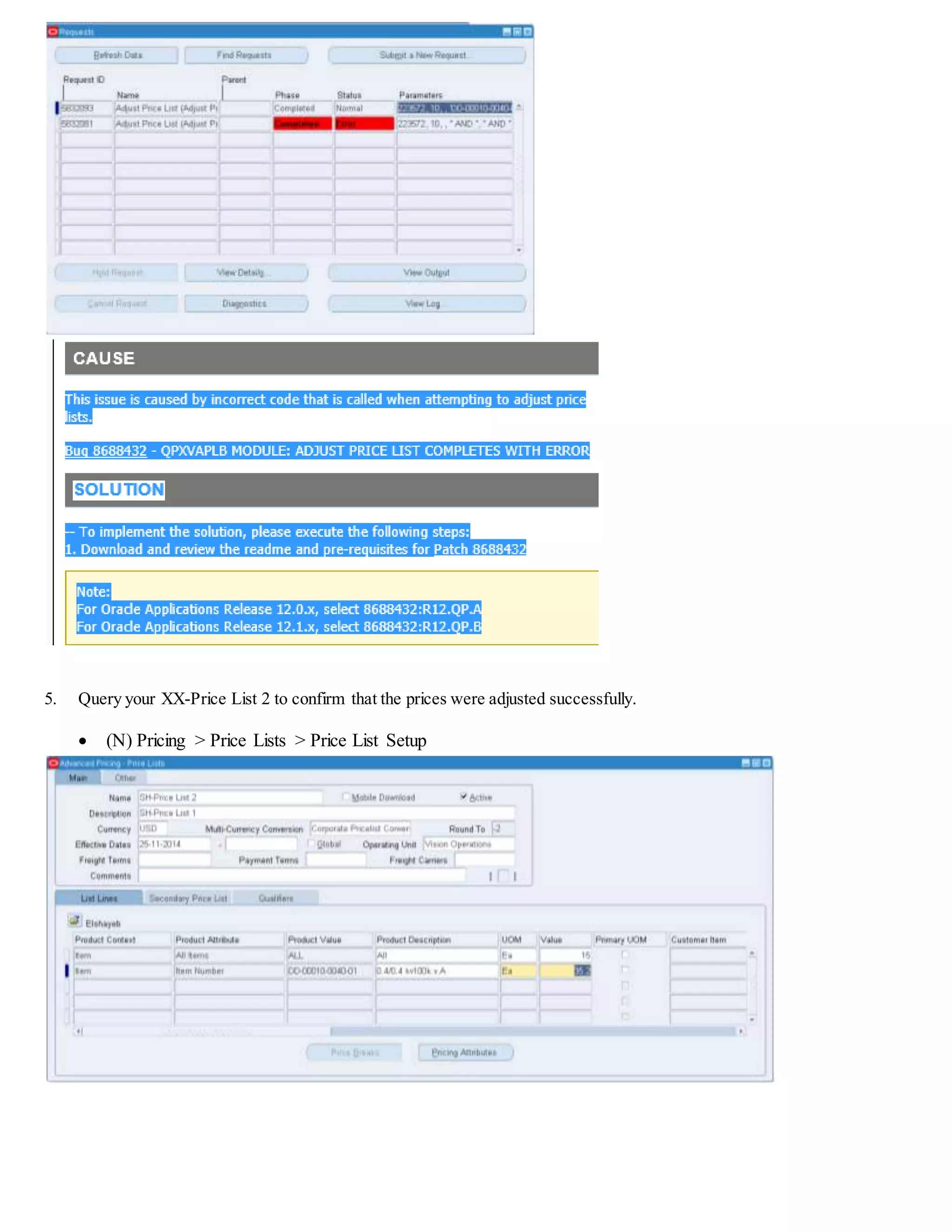 Tax Calculation
You can calculate tax by selecting a Tax Date to base yourtax rates on, choosing the tax, the tax schedule,requested,promise, and system
dates.You cannot set a value for the Tax Date field within the Sales Order window, but you can decide to change or update th e existing
seeded Defaulting Rule for Tax Date.
Tax calculation in Order Management can occur at one of the following events:
• Entry
• Booking
• Invoicing
Tax calculation for the above events can only be controlled at the order level (not at the order line level).
You specify when to calculate the tax for an entire order when you create Order Types within the Order Management Transaction Types
window.
The default value for Tax Calculation Event Code is null.
Null Tax Calculation Event is same as Entry.
For payment verification purposes (to include tax in the total authorized amount), specify Entry or Booking as your Tax Event.
Note: The Copy Order functionality does not copy tax amounts; tax is recalculated for the new order.
For return orders (referenced or non-referenced returns), tax calculation occurs at the tax event defined for the associated Order Management
transaction type.
To calculate tax at any time, select Calculate Tax from the Actions button menu within the Sales Order or Order Organizer windows.
Tax amounts are displayed:
• Within the Sales Orders window, Main Tab. This is value is the current total order tax
• Within the Sales Orders Lines window, Pricing tab.
This tax value is for each taxable order line Additionally, tax is always recalculated when tax-dependent attributes change on the order line.
Tax Calculation at Entry
With tax calculation at Entry, tax is calculated as each order line is entered. This tax calculation is used,for example, in businesses that
requires the userperforming order entry to view the total of the order, including tax, so it can be quoted to a customer.
To include tax in Commitment Applied Amount, set the tax event to Entry.
Tax Calculation at Booking
When tax calculation occurs at Booking, tax is calculated on each of the booked order lines. This tax calculation option is u sed,for example,
in business that require tax visibility for booked orders, but who want to increase order entry input times by not calculating tax at ent ry.
Tax Calculation at Invoicing
When tax calculation occurs at Invoicing, no tax calculations will occur within Order Management. Tax calculation will occur in Oracle
Receivables when the order or order line is invoiced.
For maximum performance, set the Tax Event as Invoicing.
Inclusive Taxes
When you create yourtax codes,you can specify that the taxes are inclusive taxes (the tax amounts are already included in the price of the
item).
When the Tax Engine is called to calculate taxes, it will return inclusive taxes as well as exclusive taxes.
Any inclusive taxes returned are not added to the extended amount of the order line or displayed within the Tax column of an order line.
Order Management displays the estimated tax amount based on the tax date on the order line. However, inclusive taxes are disp layed when
you View Tax Details from the Action button menu within the Sales Orders Lines window.
You can perform a credit check including or excluding the estimated tax amount.
 