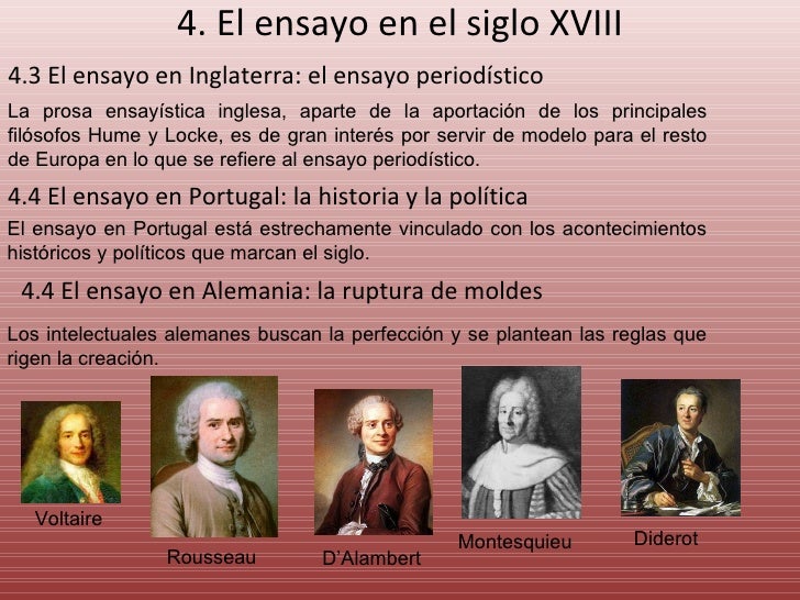 El Siglo De Las Luces El Siglo De Las Luces