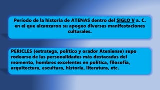 El siglo de pericles | PPTX