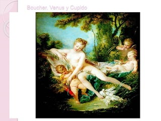 Boucher. Venus y Cupido
 