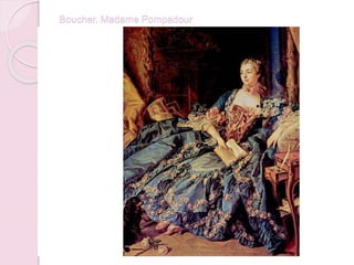 Boucher. Madame Pompadour
 