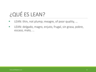 El Sistema Lean | PPTX