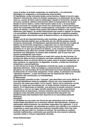 El Sistema Nervioso Emocional