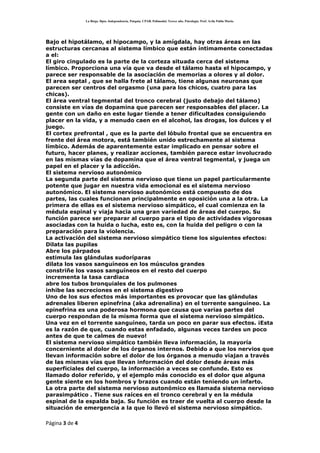 El Sistema Nervioso Emocional