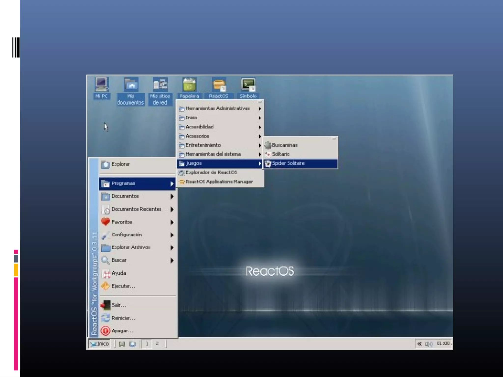 El sistema operativo reactOs | PPT