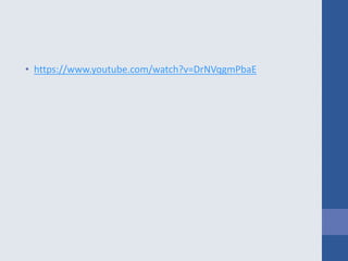 • https://www.youtube.com/watch?v=DrNVqgmPbaE
 