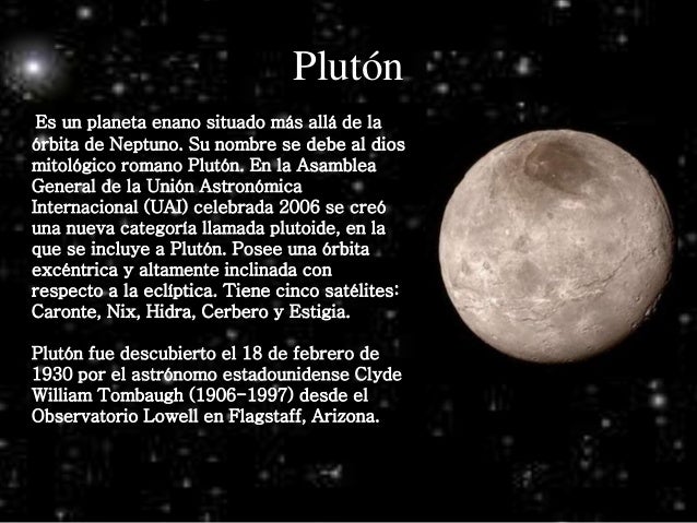 Porque Desaparecio Pluton Del Sistema Solar