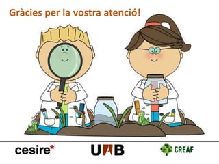 Gràcies per la vostra atenció!
 