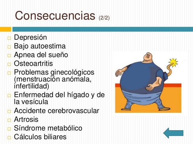 El sobrepeso y la obesidad El sobrepeso y la obesidad