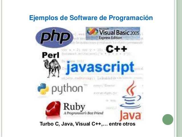 Resultat d'imatges de Software de programación