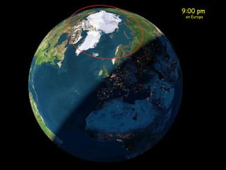 9:00 pm  en Europa 