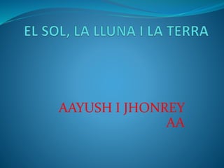 AAYUSH I JHONREY
AA
 