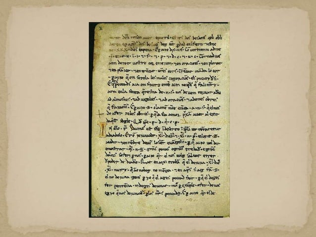 Els Orígens De La Prosa Catalana Pptx