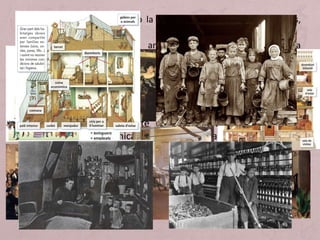 1. Un de relacionat amb la possessió de riquesa (comerciants,
industrials i banquers)
2. Un altre relacionat amb la possessió de la cultura
(intel·lectuals, professionals liberals, enginyers, etc.)
3. Finalment, un tercer grup, unit a l’administració de l’Estat
(militars i alts funcionaris)
• Els obrers i els camperols queden en una situació inferior.
Però el naixement, d’ara endavant, no determinarà la vida de
l’individu: cada home té la possibilitat d’elevar la seva
condició valent-se únicament de la seva capacitat personal (al
menys, en teoria).
 