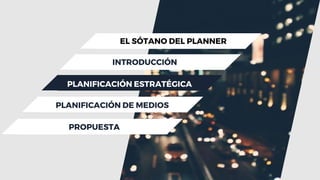 info@elsotanodelplanner.com www.elsotanodelplanner.com@SotanoplannerEl Sótano del Planner
 